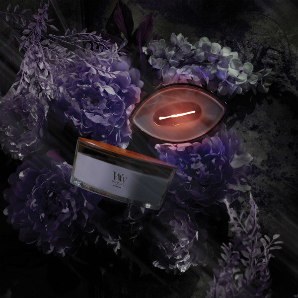 WoodWick Scented Ellipse Candle, Crackles as it Burns, Hypnoflora, 16oz