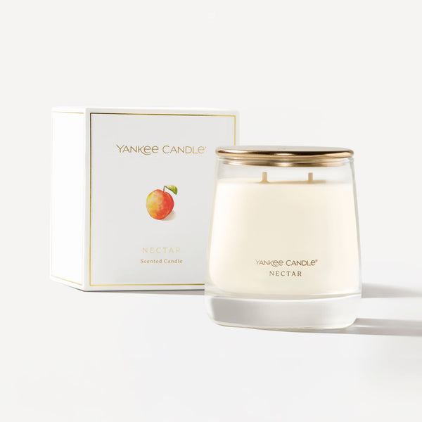 Yankee Candle Premium Medium Scented Jar Candle with up to 60 Hour Burn Time, Nectar, 12 OZ