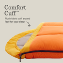 Coleman Arch Bay 15°F Big & Tall Sleeping Bag, Daffodil