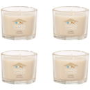 Yankee Candle Minis Votive Jar, Vanilla Flurries, 1.3 OZ (Pack of 4)