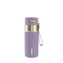 Contigo AutoSeal Vacuum-Insulated Stainless Steel Travel Mug, Purple Carrot Champagne, 16 Ounce