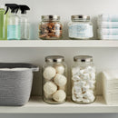 Ball Decorative Mason Jar with Stainless Steel Lid, Half Gallon, 64 OZ (4-Pack)