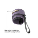 Contigo AutoSeal Vacuum-Insulated Stainless Steel Travel Mug, Purple Carrot Champagne, 16 Ounce