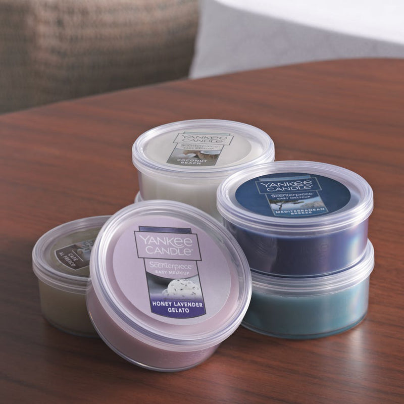 Yankee Candle Coconut Beach Scenterpiece Easy MeltCup (Pack of 4)