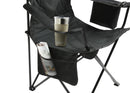 Coleman Camping Chair with Built-In 4-Can Cooler, Black
