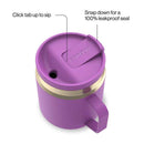 Contigo Snapseal Stainless Steel Leakproof Mug, Galactic Champagne, 14 Ounce
