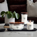 WoodWick Scented Ellipse Candle, Crackles as it Burns, Warm Wool, 16oz