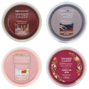 Yankee Candle Autumn Daydream, Dried Lavender & Oak, Strawberry Bunny and Santa On Skis Scenterpiece Easy MeltCup Variety Pack