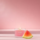 Yankee Candle Signature Votive Mini Candle Jar, Juicy Watermelon, Natural Soy Wax Blend Candle with Natural Fiber Wick, 1.3 OZ Glass Jar (Pack of 12)