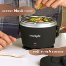 Crockpot 20oz. Lunch Crock Food Warmer, Black Licorice