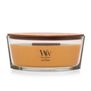 WoodWick Scented Ellipse Candle, Crackles as it Burns, Golden Bourbon, 16oz