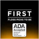 Dentek Floss Picks Triple Clean Advanced Clean Floss Picks, No Break & No Shred Floss, 20 ct