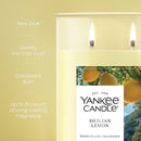 Yankee Candle Large Tumbler Scented Candle, Sicilian Lemon, 20 oz