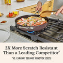 Calphalon Premier Ceramic Nonstick 12 inch Frying Pan with Lid