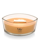 WoodWick Scented Ellipse Candle, Crackles as it Burns, Golden Bourbon, 16oz