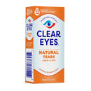 Clear Eyes Natural Tears Lubricant Eye Drops, 0.5 fl oz