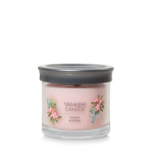 Yankee Candle Small Tumbler Scented Single Wick Jar Candle, Desert Blooms, Over 20 Hours of Burn Time, 4.3 Ounce (Pack of 2)