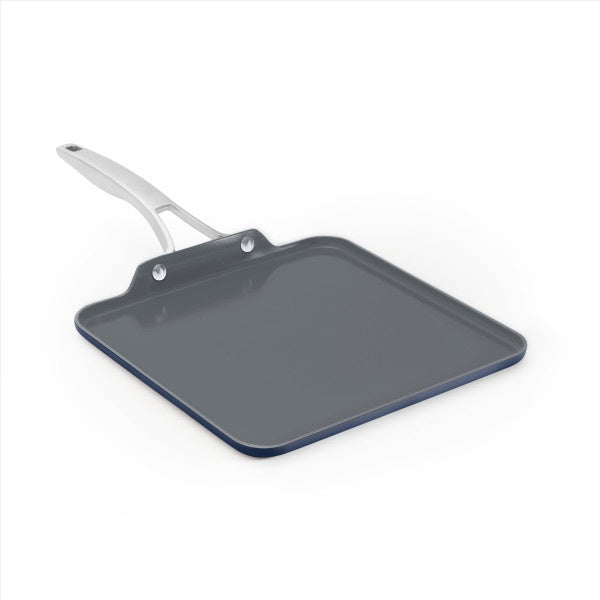 Calphalon Premier Ceramic Nonstick 11" Square Griddle, Midnight Blue, 1 CT