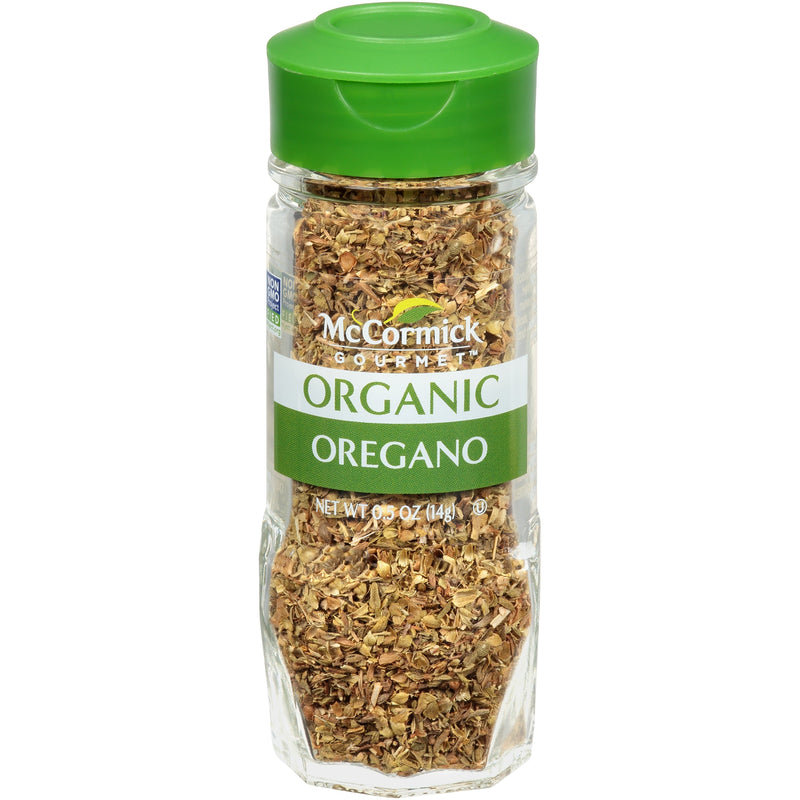 McCormick Gourmet Organic Oregano, 0.5 OZ