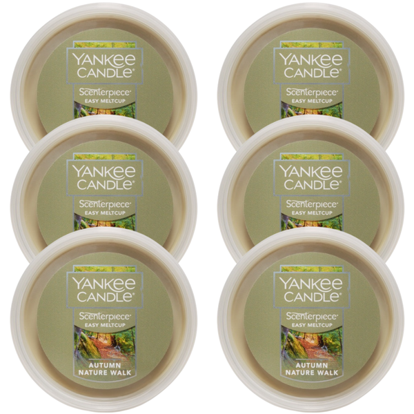 Yankee Candle Autumn Nature Walk Scenterpiece Easy MeltCup (Pack of 6)