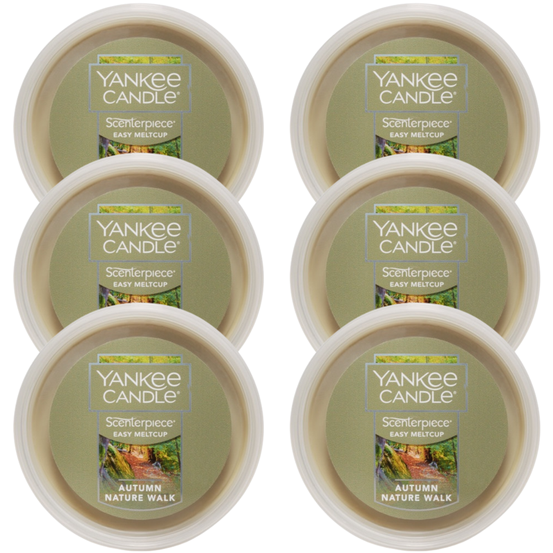 Yankee Candle Autumn Nature Walk Scenterpiece Easy MeltCup (Pack of 6)