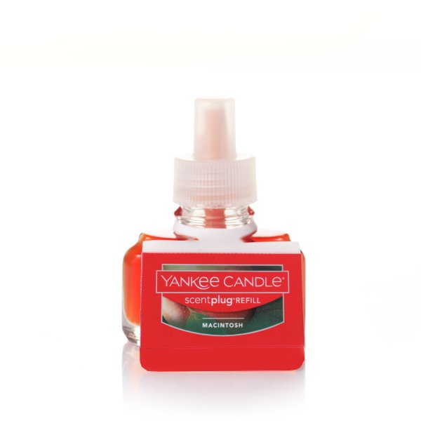 Yankee Candle Scent Plug Refill, Macintosh (Pack of 4)
