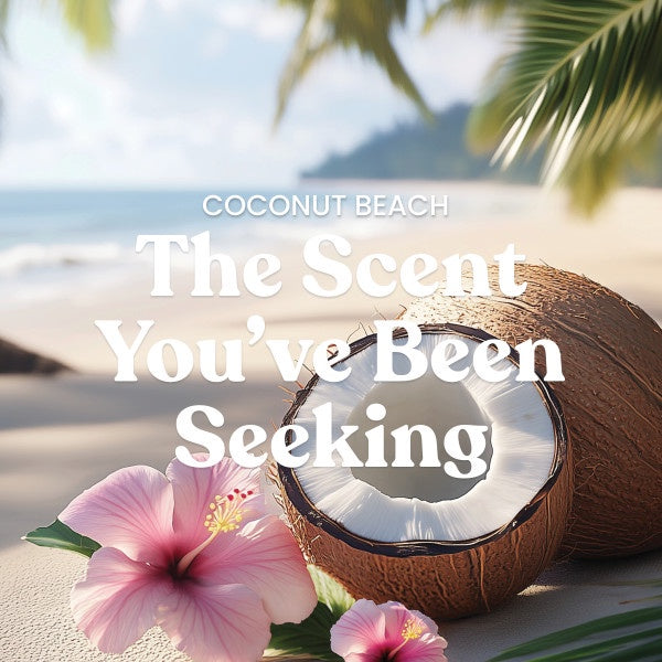 Yankee Candle Large Tumbler Scented Candle, Coconut Beach, 20 oz