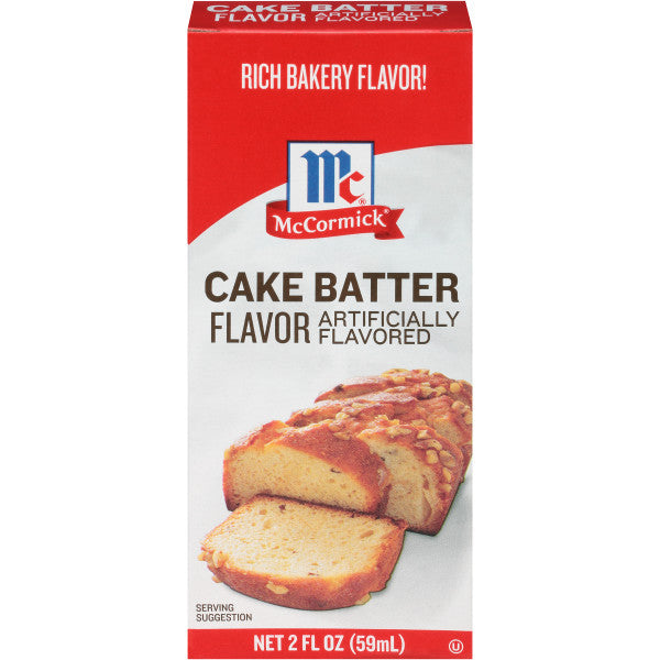 McCormick Cake Batter Flavor, 2 OZ