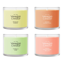 Yankee Candle Citrus Spritz Collection, Mini Candle Set - 1.3 OZ Scented Mini Jar Candles (4 Pack)