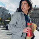 Contigo AutoSeal Vacuum-Insulated Stainless Steel Travel Mug, Goji Berry Champagne, 16 Ounce