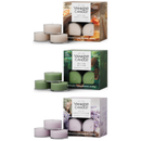 Yankee Candle Scented Tea Light Candles, Black Forest Lodge (Amber & Sandalwood & Balsam & Cedar), 0.44 OZ, 12-Count, Pack of 3 (36 Total Candles)