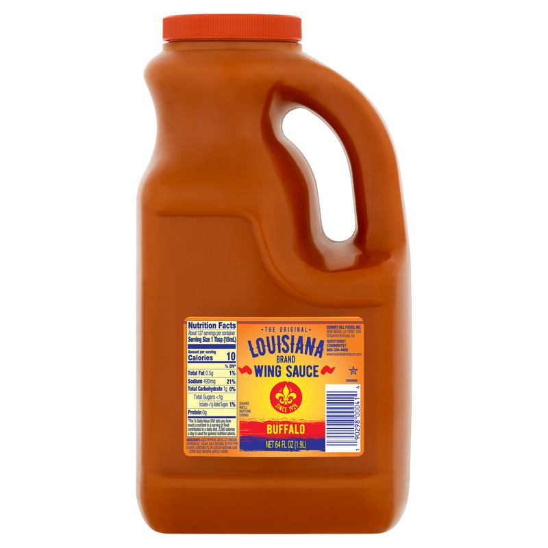 The Original Louisiana Brand Wing Sauce, 64 OZ