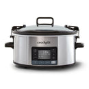 Crock-Pot 7-Quart MyTime Cook & Carry Programmable Slow Cooker, Stainless Steel, 1 CT