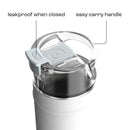 bubba DualSip Leakproof Insulated Water Bottle with Straw, Fresh Kicks, 18 Ounce