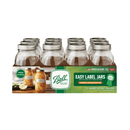 Ball Easy Label Glass Mason Jar, Regular Mouth, Quart Size, 32 OZ (12-Pack)