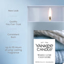 Yankee Candle Medium Pillar Scented Candle, Warm Luxe Cashmere, 14.25 oz (2-Pack)