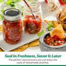 Ball Glass Quilted Crystal Jelly Jar, Regular Mouth, Quarter Pint Size, 4 OZ (12-Pack)