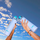 bubba DualSip Leakproof Insulated Water Bottle with Straw, Ocean Energy, 24 Ounce