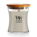WoodWick Medium Hourglass Scented Candle, Crackles as it Burns, Tonka & Almond, 9.7oz