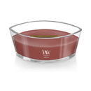 WoodWick Scented Ellipse Candle, Crackles as it Burns, Cinnamon Chai, 16oz