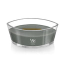 WoodWick Scented Ellipse Candle, Crackles as it Burns, Evening Bonfire, 16oz