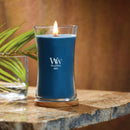WoodWick Large Hourglass Scented Candle, Crackles as it Burns, Tempest, 21oz