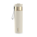 Contigo DualSip Leakproof Insulated Water Bottle with Straw, Oatmilk Champagne, 24 Ounce