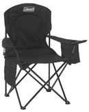 Coleman Camping Chair with Built-In 4-Can Cooler, Black
