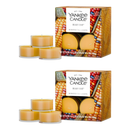 Yankee Candle Scented Tea Light Candles, Harvest, 0.44 OZ, 12-Count, Pack of 2 (24 Candles Total)