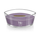 WoodWick Scented Ellipse Candle, Crackles as it Burns, Amethyst & Amber, 16oz