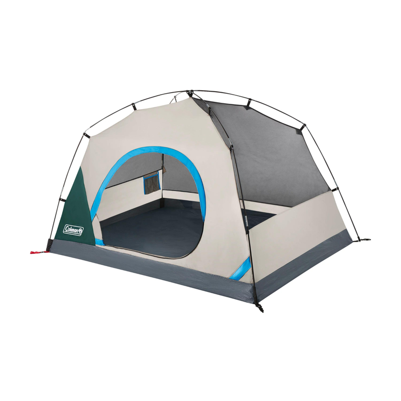 Coleman Skydome 2-Person Camping Tent with Full-Fly Vestibule, Evergreen