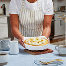 Rubbermaid DuraLite Glass Bakeware, 1.75-Quart Square Baking Dish, Cake Pan, or Casserole Dish with Lid