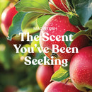 Yankee Candle Medium Pillar Scented Candle, Macintosh, 14.25 oz, 2-Pack