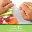 FoodSaver Gallon Pre-Cut Vacuum Seal Bags, Easy Use Vacuum Storage Bags, Align to Seal and Tear to Open Vacuum Sealer Storage Bags, 12-Count, Pack of 2 (24 Bags total)